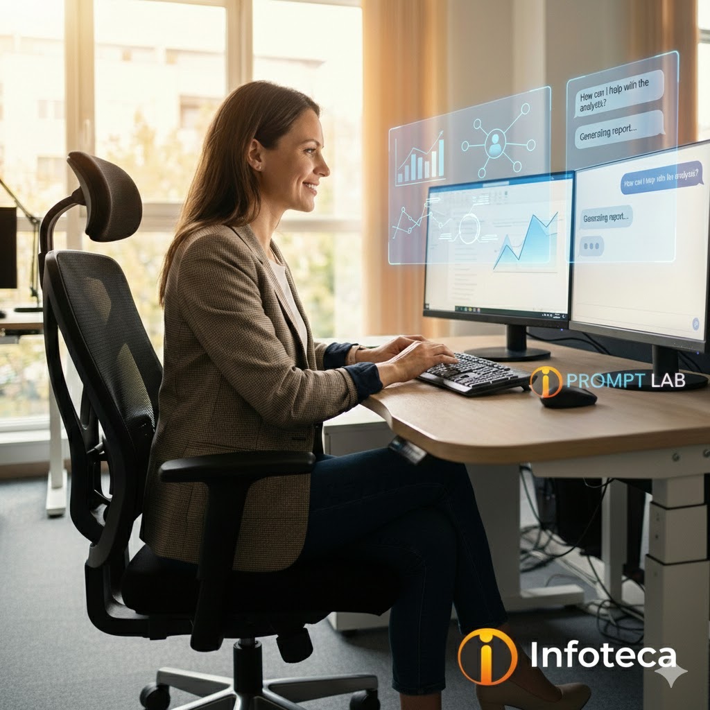 trabajo con IA, Infoteca PROMPTLAB,  ingenieria de prompt